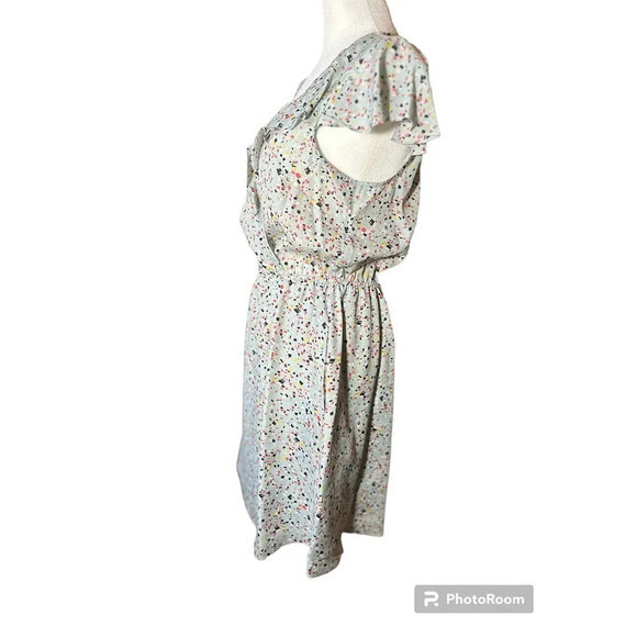 BCBGeneration BCBG /Blue Confetti dress Front Mini Size small NWT Summer dress - Picture 2 of 9